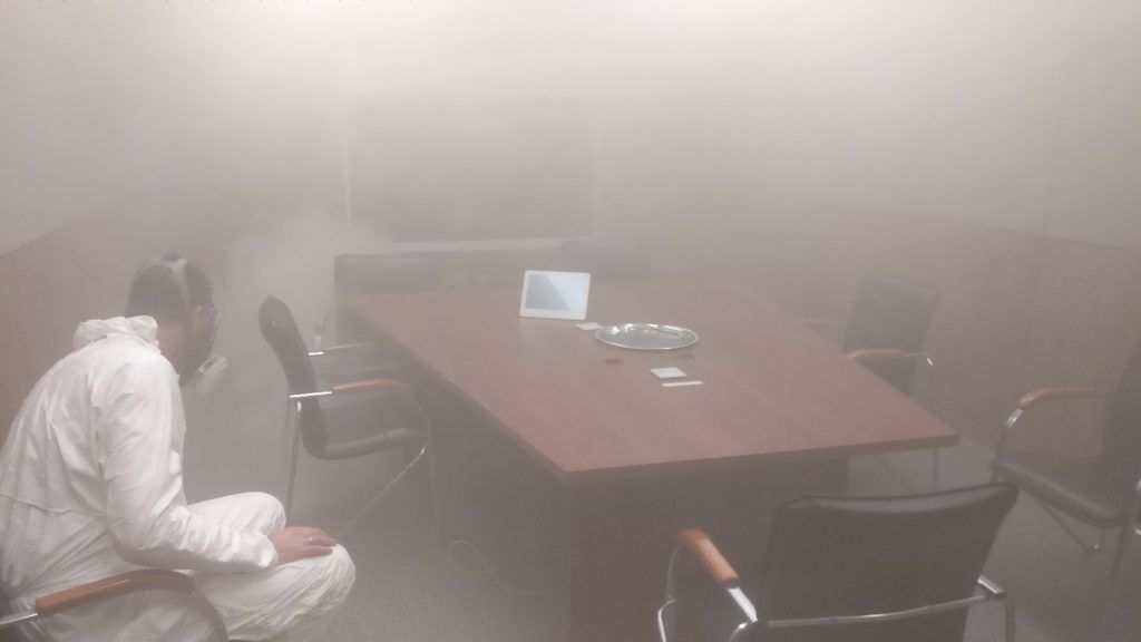 Сухой туман от запахов. Обработка сухим туманов в Новороссийске. Цены